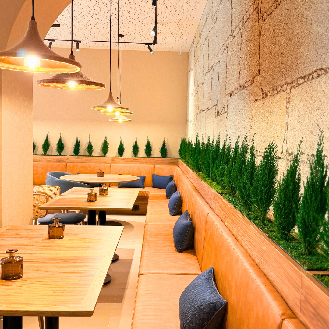 Decoração com Plantas Preservadas para o 705 O'Porto Hotel