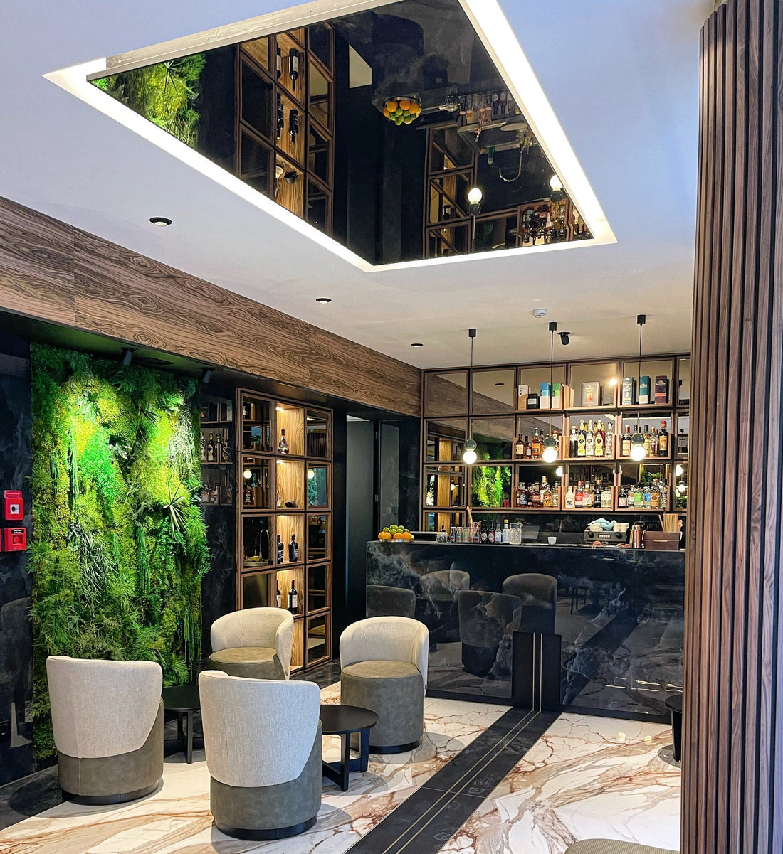 Intervenção biofílica | Hotel 705