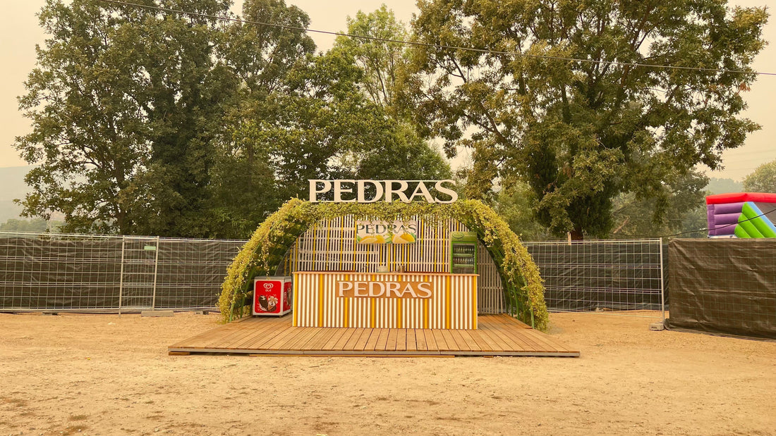 Stand Água das Pedras Festival Pedras Sounds 2025