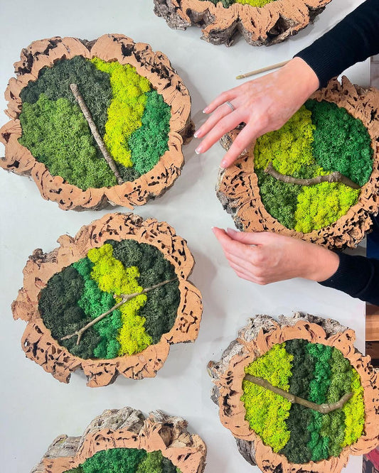 Bases de Cortiça com Musgo Preservado | Restaurante La Finca, Alicante