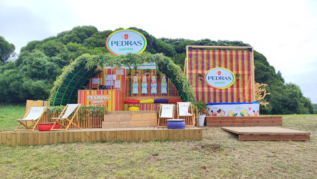 Stand Água das Pedras Festivais de Verão 2022 e 2023