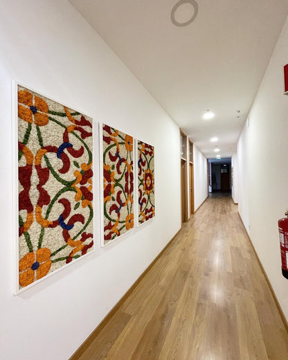 Coleção Azulejo Português musgo preservado