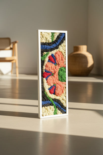 coleção azulejo português flor 