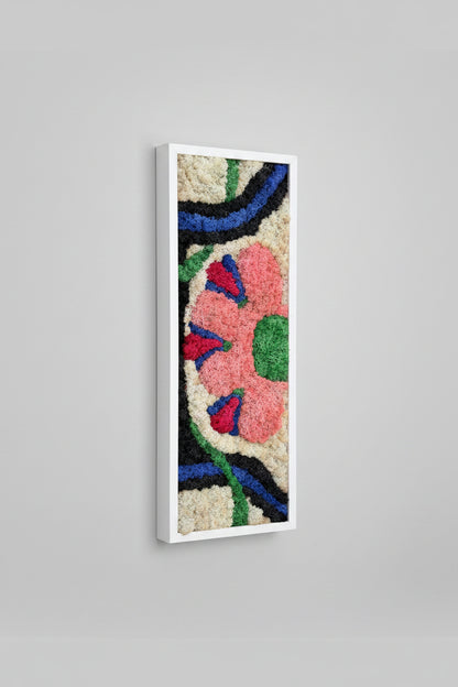 coleção azulejo português flor rosa