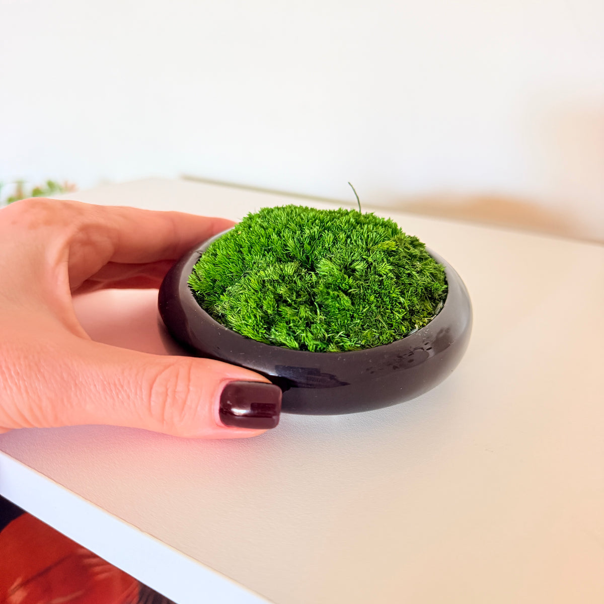 Íman e Decoração de Mesa Oval