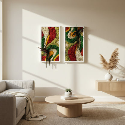quadro musgo preservado