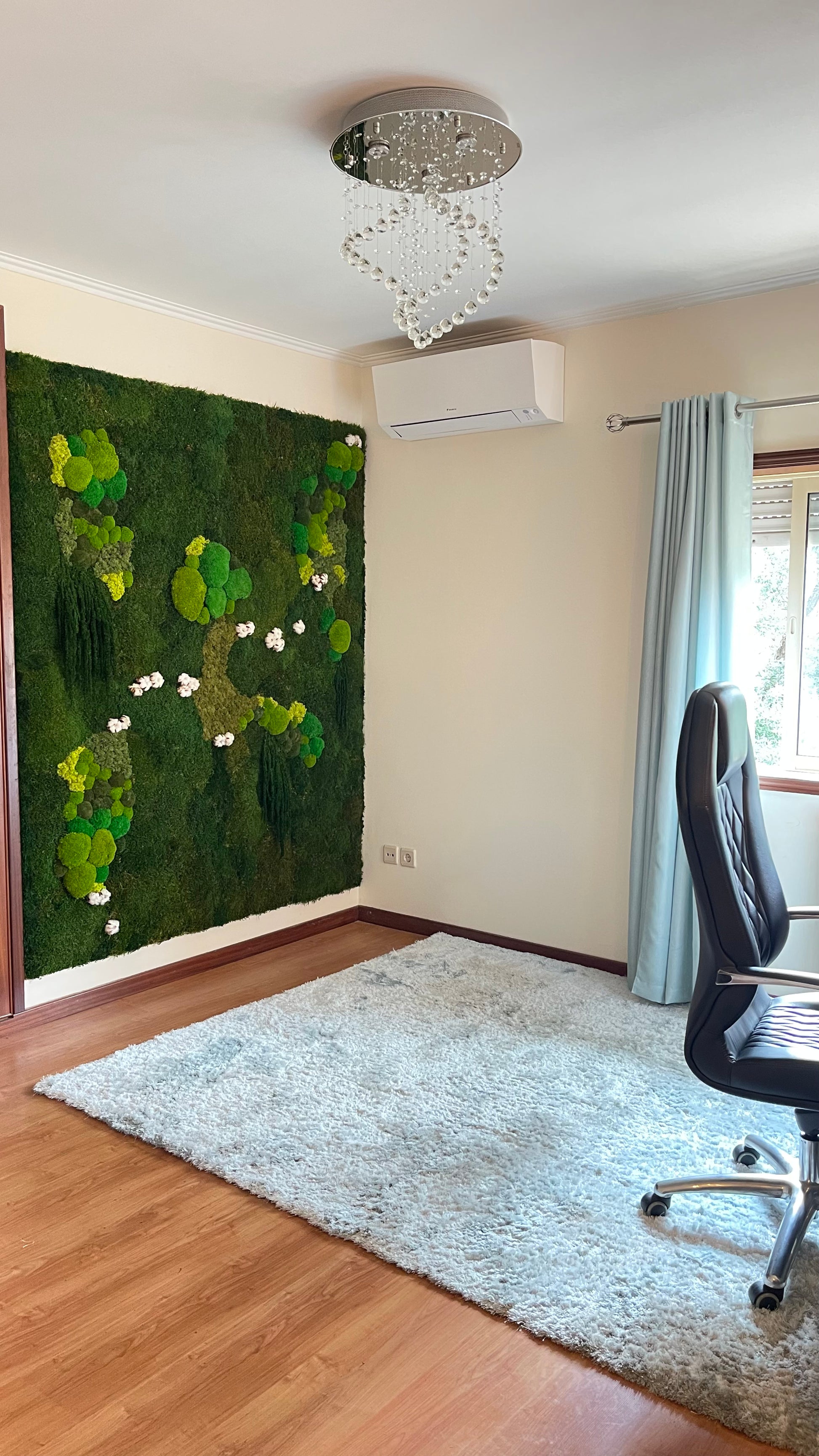 Molduras / painéis / jardins verticais e revestimentos com musgo e plantas preservadas